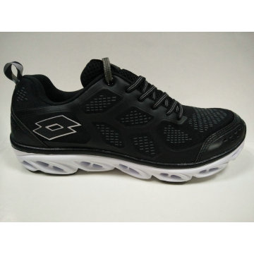 Negro EVA Running Shoes Calzado Deportivo para Hombres